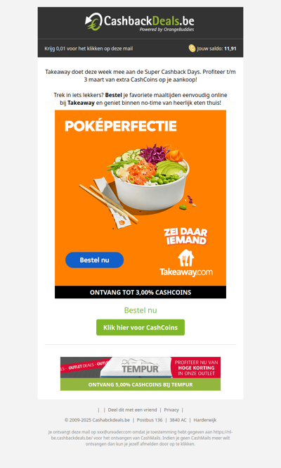 Vandaag is Takeaway.com dag!