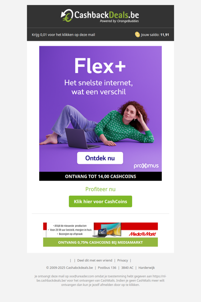 Ontdek het snelste internet van Proximus