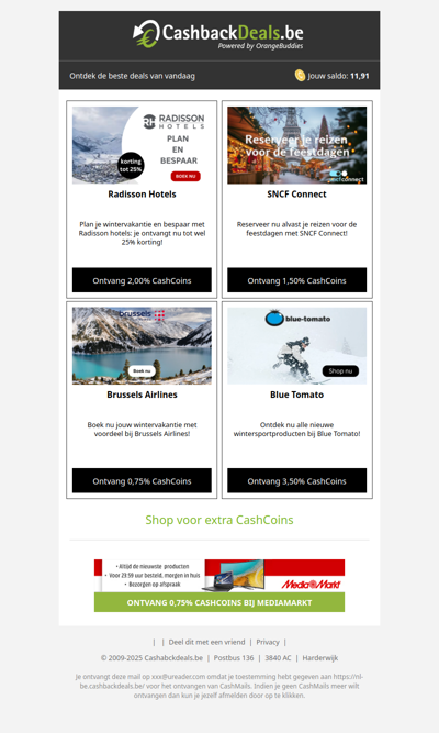 Deze wintervakantie deals mag je niet missen, sfefd!