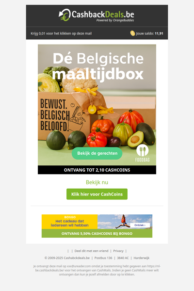Ontdek dé Belgische maaltijdbox van Foodbag