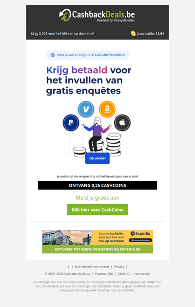 Verdien geld met jouw mening!