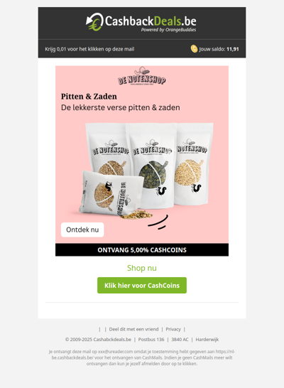 Ontdek de lekkerste pitten & zaden van De Notenshop!