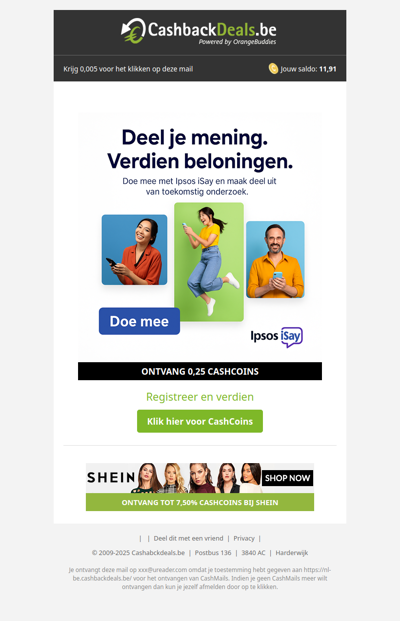 Deel je mening met Ipsos iSay en verdien beloningen