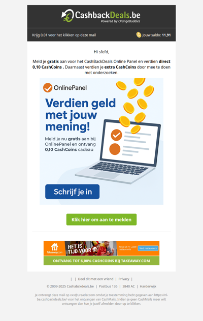 Meld je nu aan voor het Online Panel