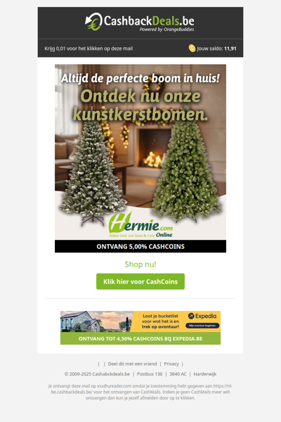 Kies jouw perfecte kunstkerstboom!