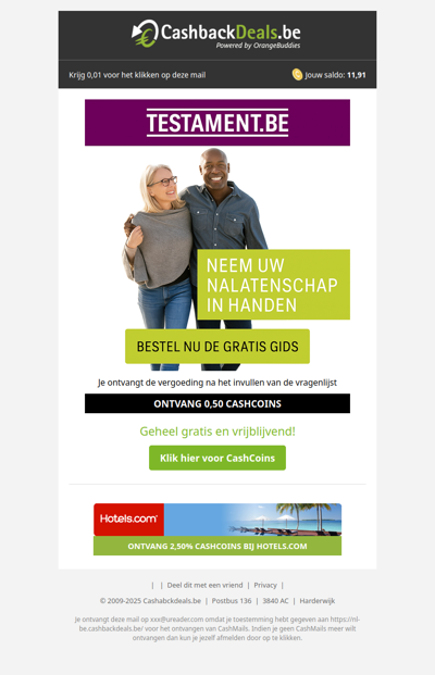 Uw nalatenschap, helder en goed geregeld