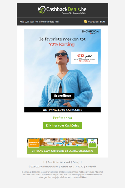 Jouw favoriete merken tot 70% korting