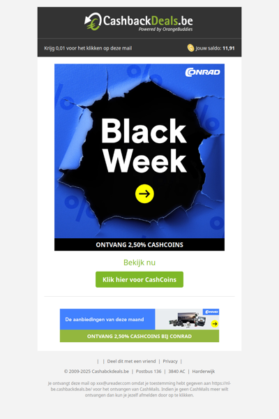 Ontdek nu de Black Friday deals van Conrad!