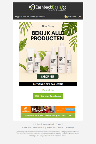 Ontdek de producten van Elliott Store