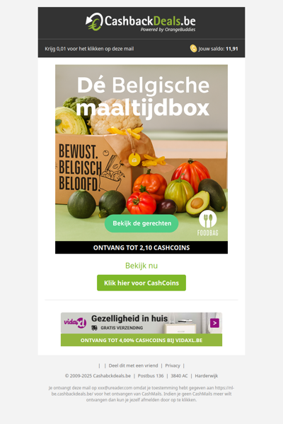Ontdek dé Belgische maaltijdbox van Foodbag