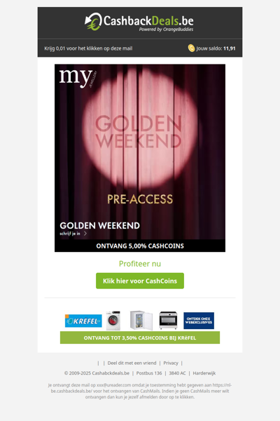 Golden Weekend bij My Jewellery: profiteer van veel kortingen!