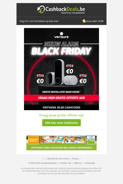 Gratis installatie van jouw alarm met Verisure!