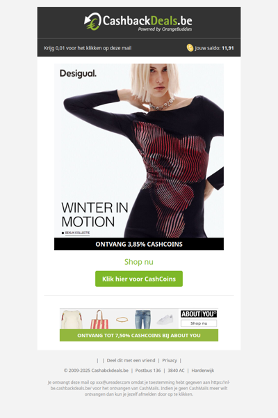 Shop de wintercollectie van Desigual