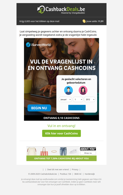 CashCoins verdienen? Dit is alles