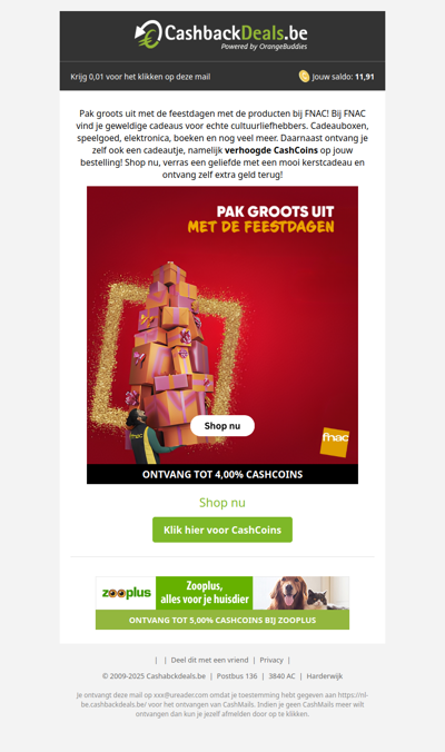 Shop het ideale kerst cadeau bij FNAC!