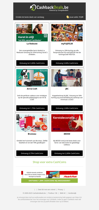 Deze geweldige deals voor Kerstmis mag je niet missen!