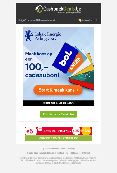 Win een 100,- cadeaubon!