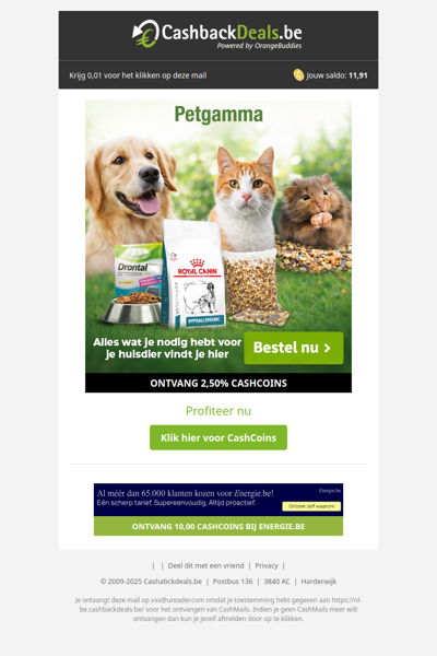 Alles wat je nodig hebt, vind je bij PetGamma!