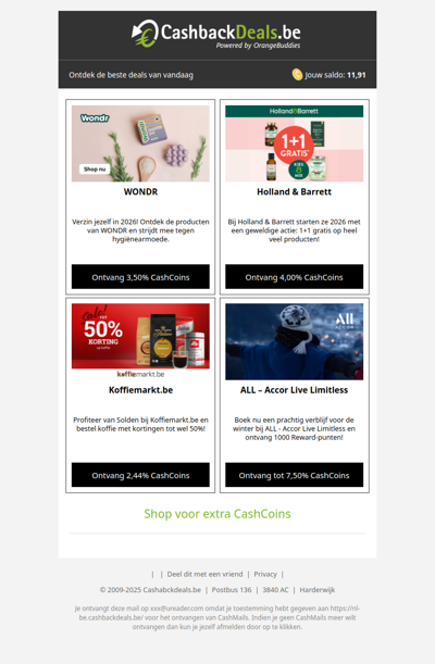 Begin het nieuwe jaar flitsend met deze geweldige deals!