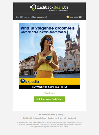 20% korting bij Expedia!