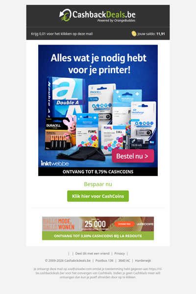 Alles voor je printer, op één plek