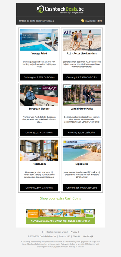 Dit zijn de beste vakantiedeals voor jou!