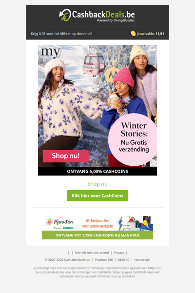 Laatste kans: gratis verzending bij My Jewellery!