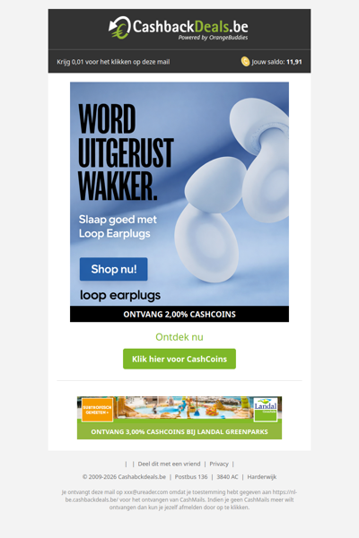 Slaap goed met Loop Earplugs!