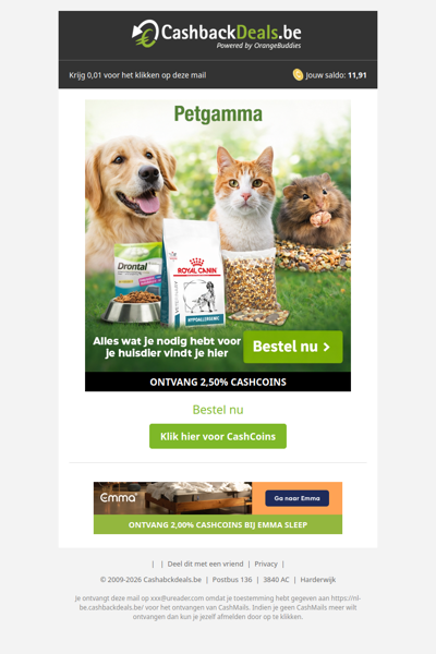 Alles wat je nodig hebt, vind je bij PetGamma!