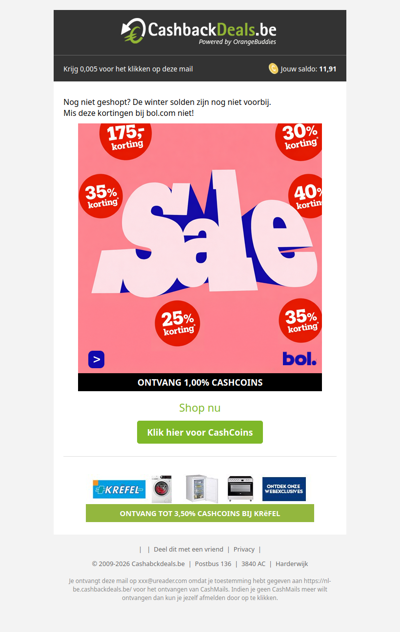 Winter Solden bij Bol!