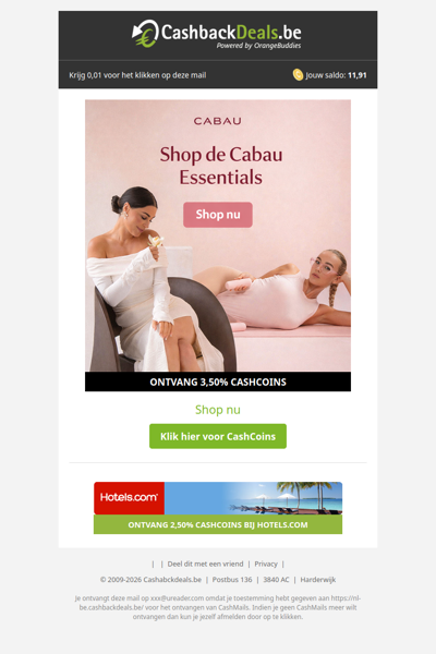 Shop de Cabau essentials
