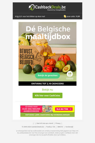 Eet gemakkelijk en gezond met Foodbag!