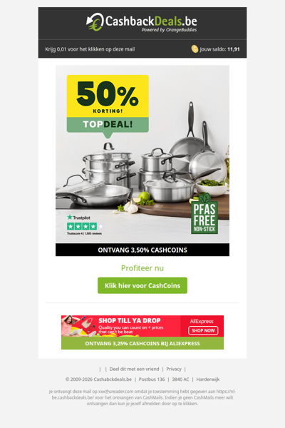 Winter Flash Deal: tot 50% korting op bestsellers!