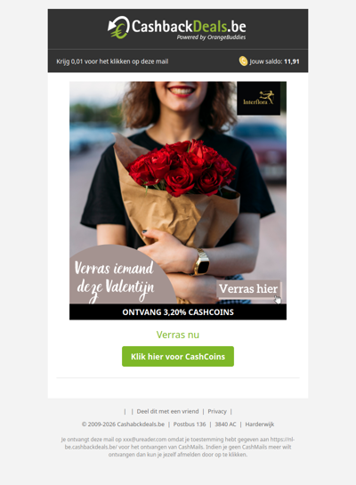 Verras iemand deze Valentijn!