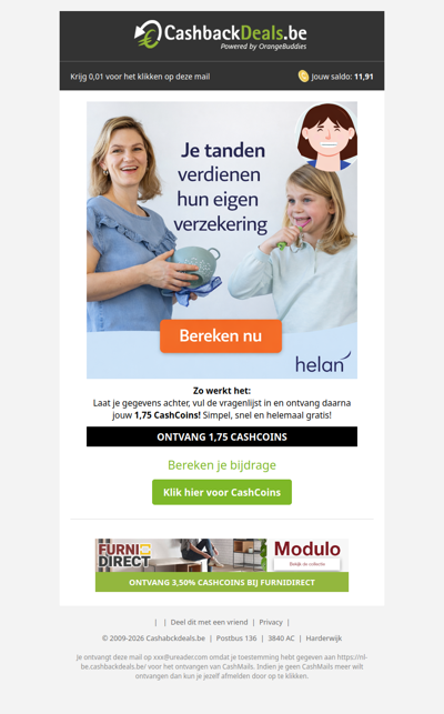 Verzeker je tanden vandaag nog bij Helan