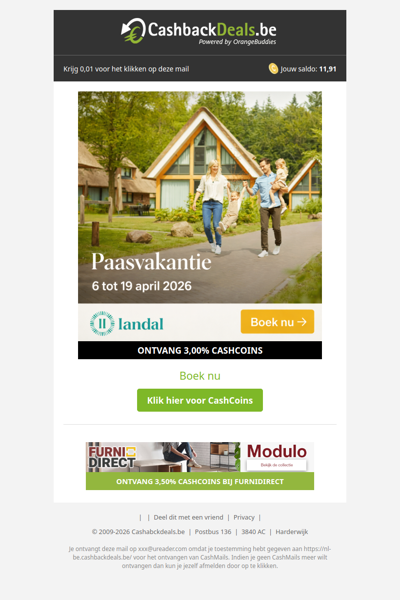 Vier de paasvakantie bij Landal GreenParks!