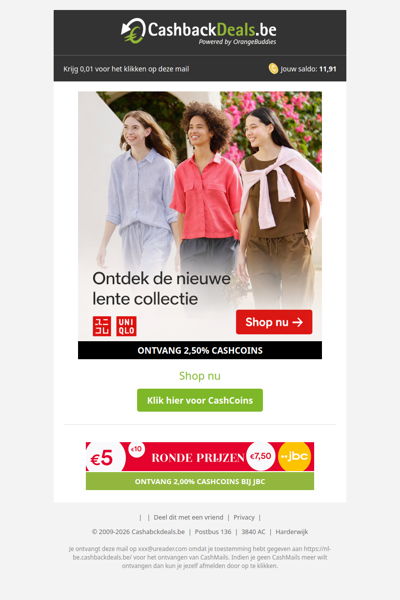 Ontdek de nieuwe collectie bij UNIQLO