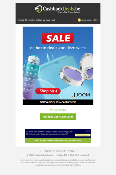 De beste deals van deze week bij Joom!