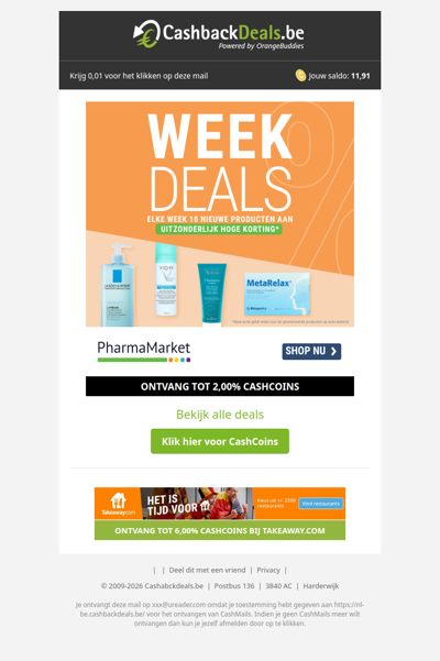 Bekijk nu de deals van Pharmamarket!