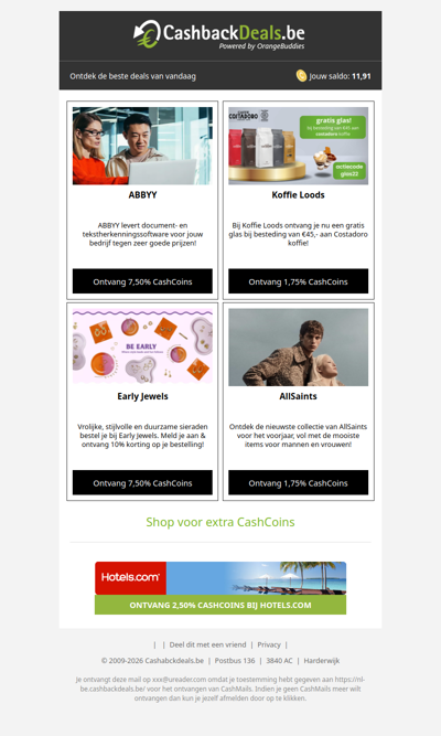 4 nieuwe deals voor sfefd