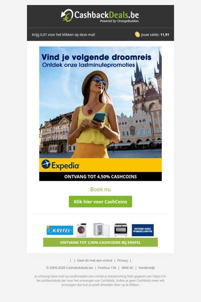 20% korting bij Expedia!