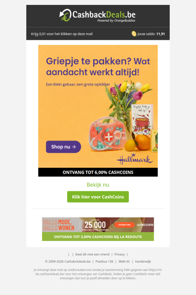 Griepje te pakken? Stuur een lieve beterschapsboost!