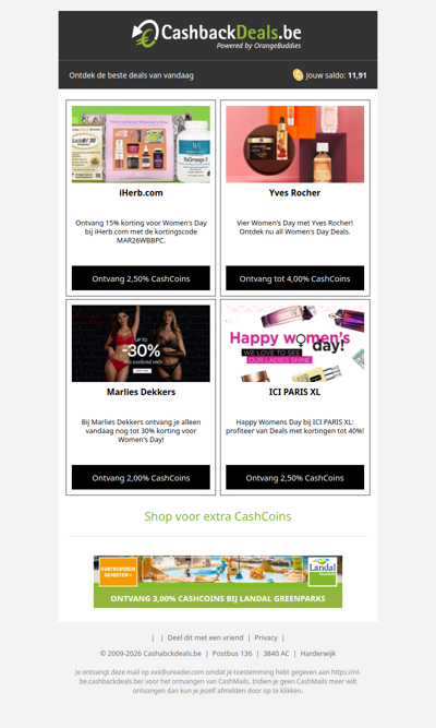 De beste Vrouwendag deals voor jou!