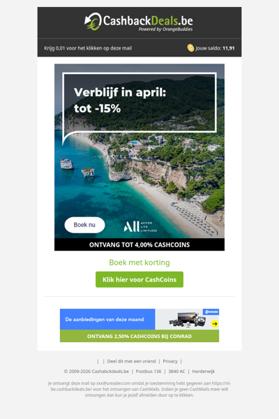 15% korting bij ALL - Accor Live Limitless!