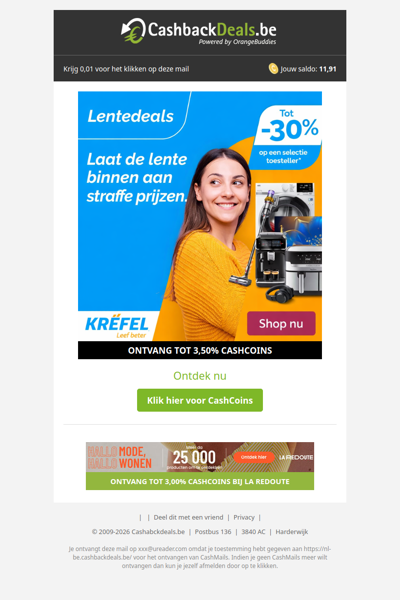 Laat de lente binnen aan straffe prijzen!