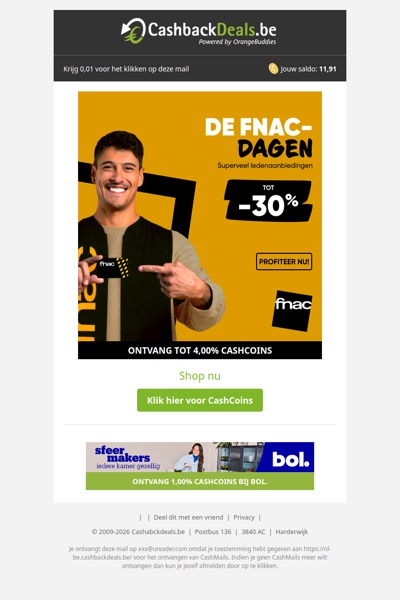 Krijg tot 30% korting tijdens de FNAC-Dagen!