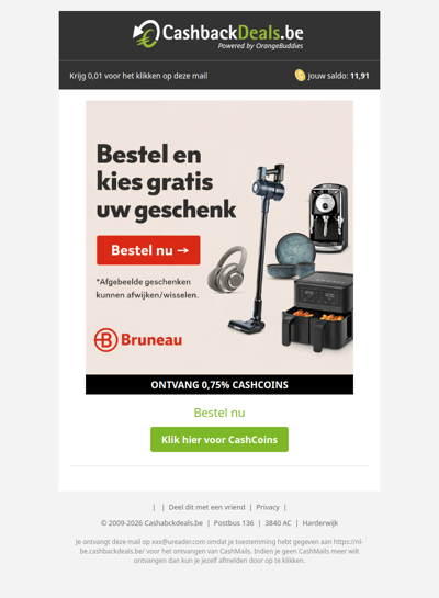 Kies jouw gratis geschenk!