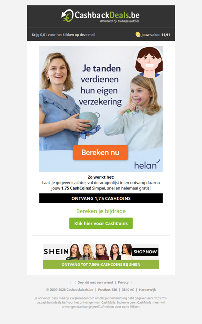 Verzeker je tanden vandaag nog bij Helan