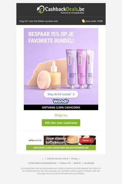 Bespaar 15% op je favoriete bundel!