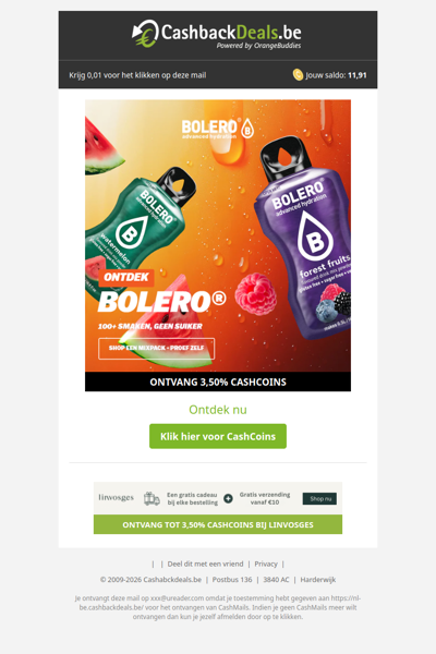 Ontdek de smaken van Bolero!